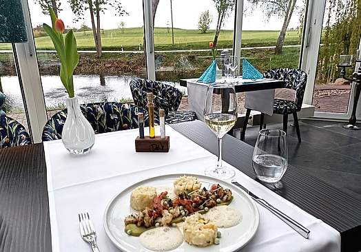 Van der Valk Golfhotel Serrahn | Winter garden Restaurant Martinus 
